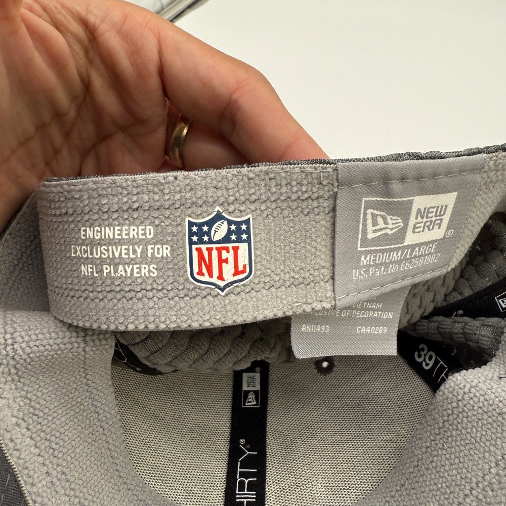 Dallas Cowboys Hat Cap Mens Size L Gray NFL Football New Era Adults - Picture 5 of 7